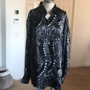 Versace silk shirt
